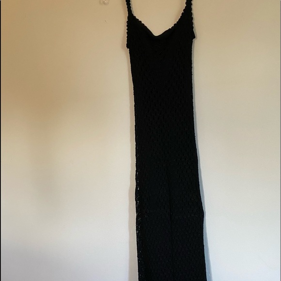 Cache Black Long Evening Gown - Picture 2 of 4